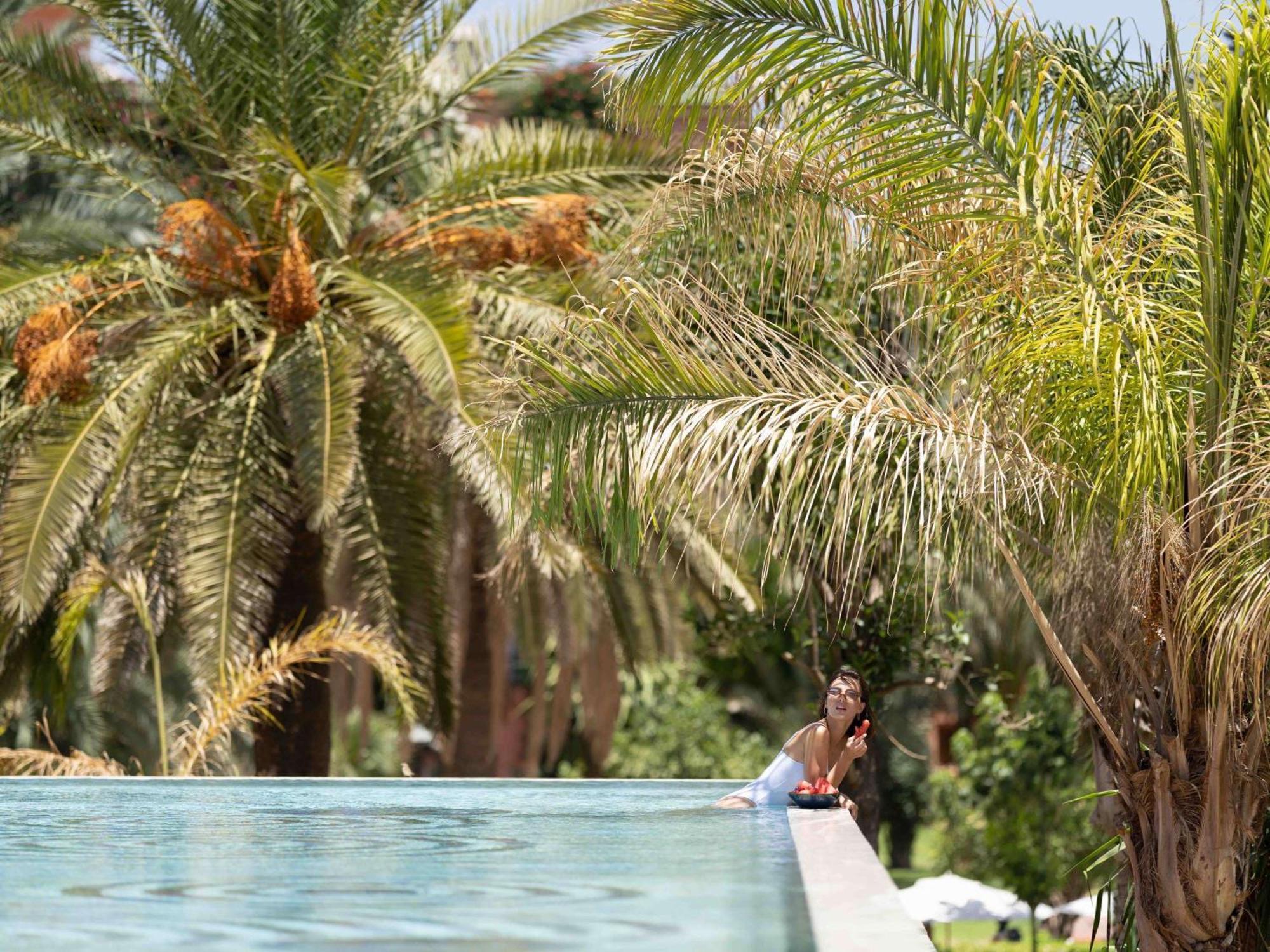 Sofitel Marrakech Palais Imperial & Spa Marrakesh Exterior photo The swimming pool at the hotel