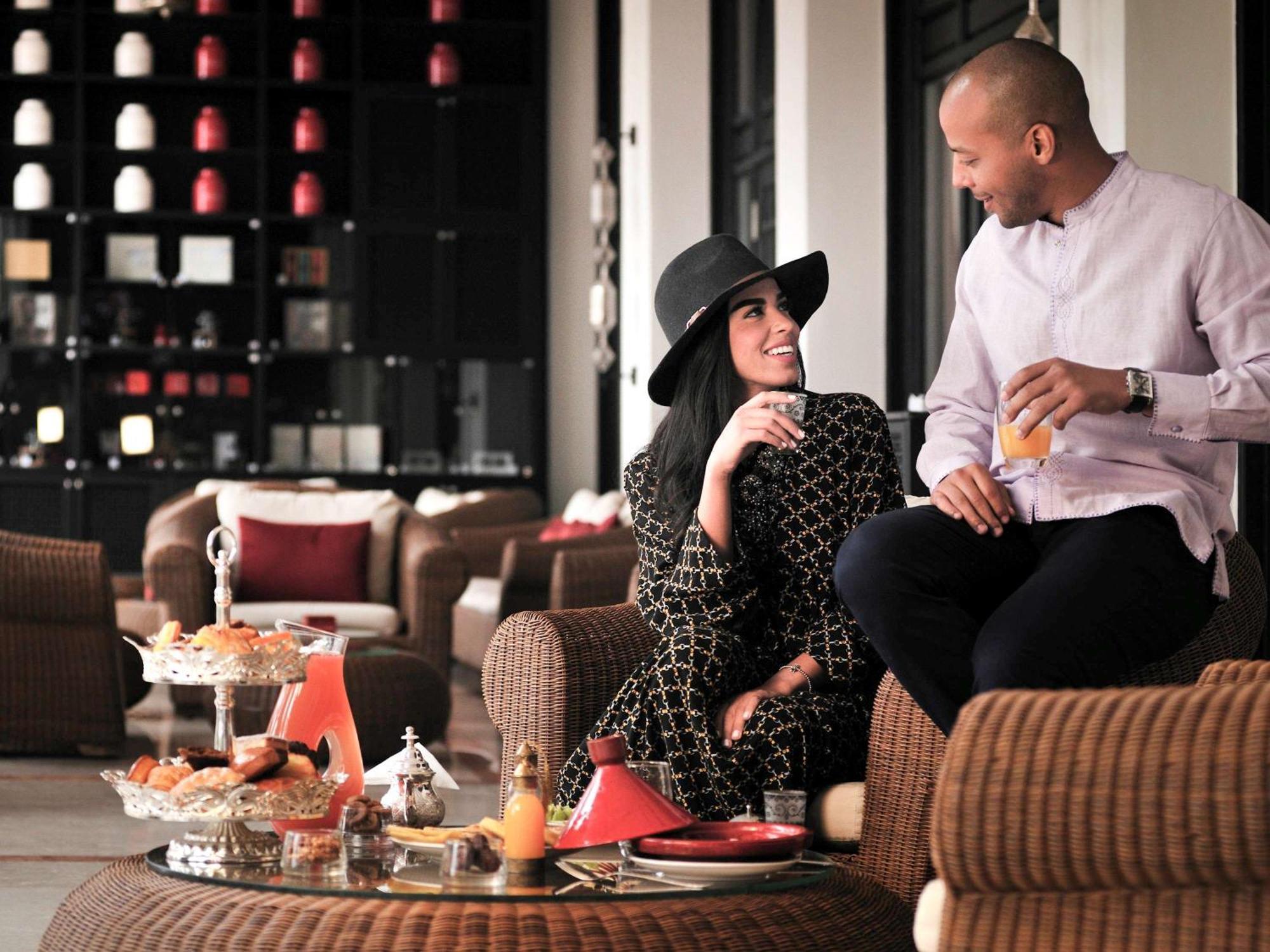 Sofitel Marrakech Palais Imperial & Spa Marrakesh Exterior photo The Lounge at the airport