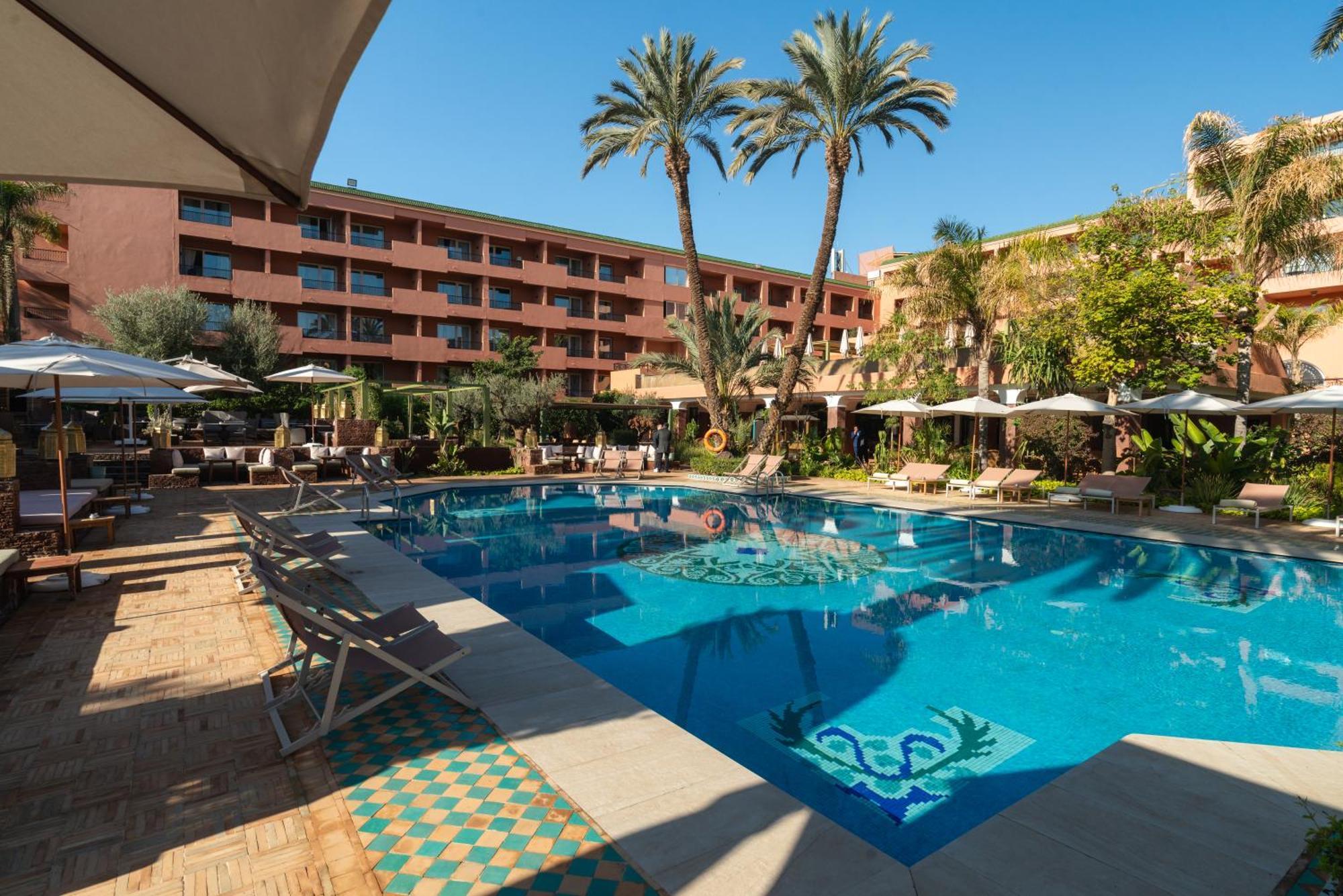 Sofitel Marrakech Palais Imperial & Spa Marrakesh Exterior photo The swimming pool at the hotel