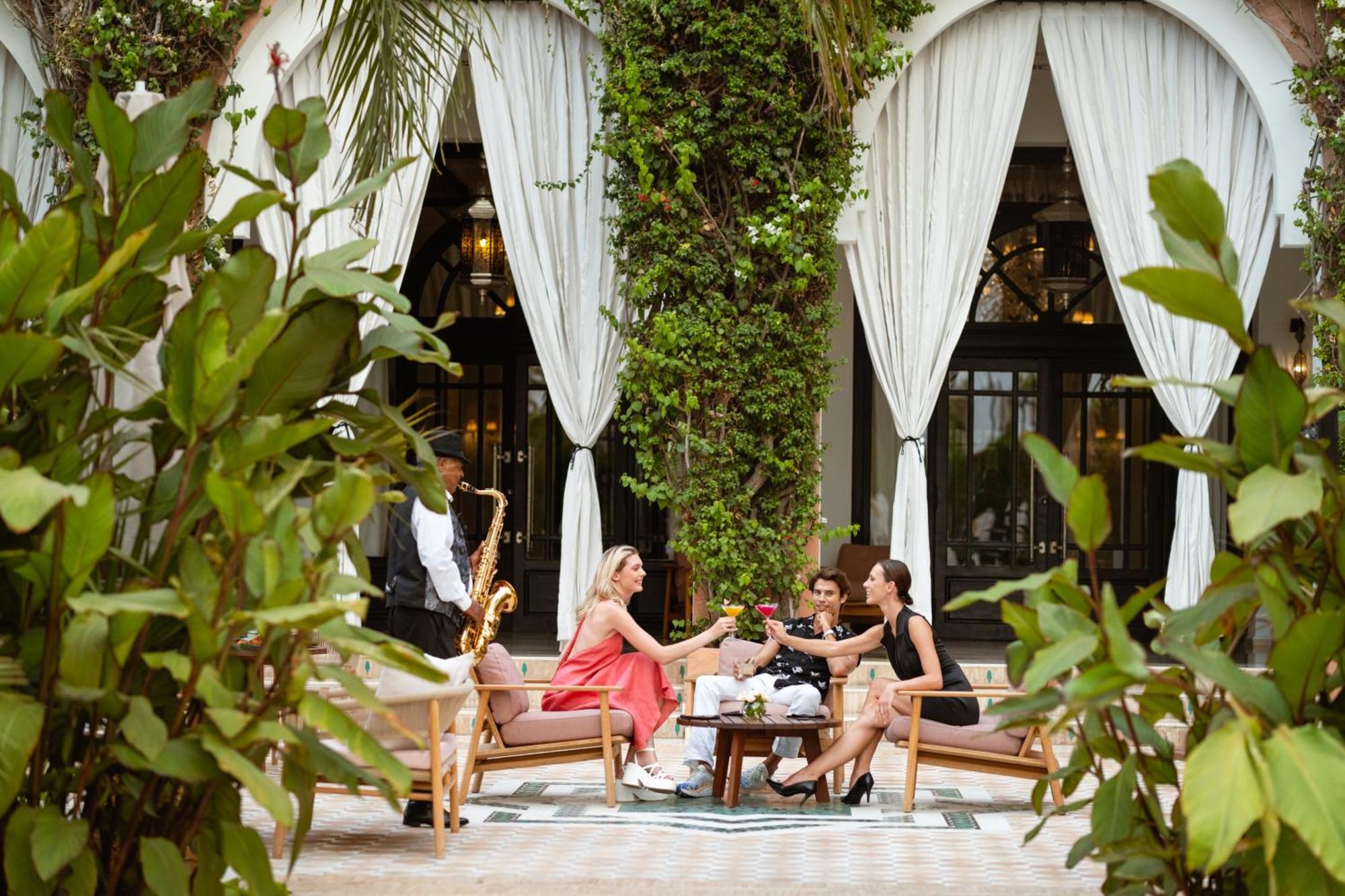 Sofitel Marrakech Palais Imperial & Spa Marrakesh Exterior photo The Hotel's courtyard